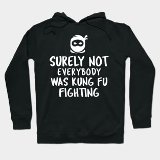 Surely Not Everybody Was Kung Fu Fighting Hoodie